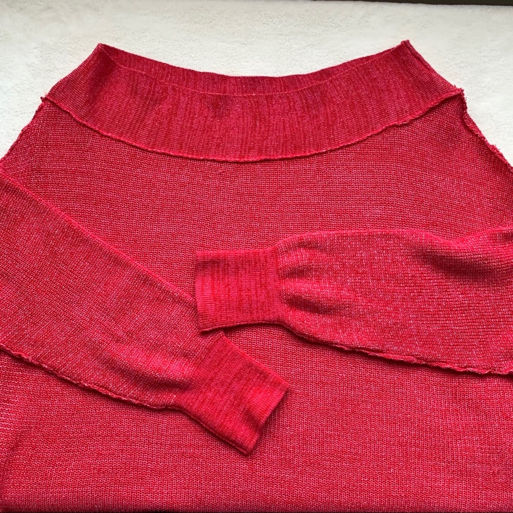 LIKE NEW Free People Off the Shoulder Sweater - Picture 5 of 8